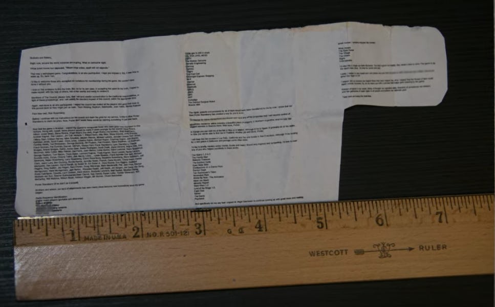 7 Reddit Theories About Rey Rivera's Note From 'Unsolved Mysteries'