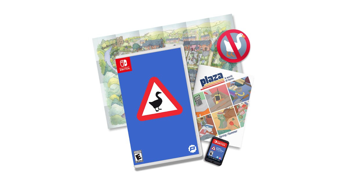 Goose game physical 2024 release