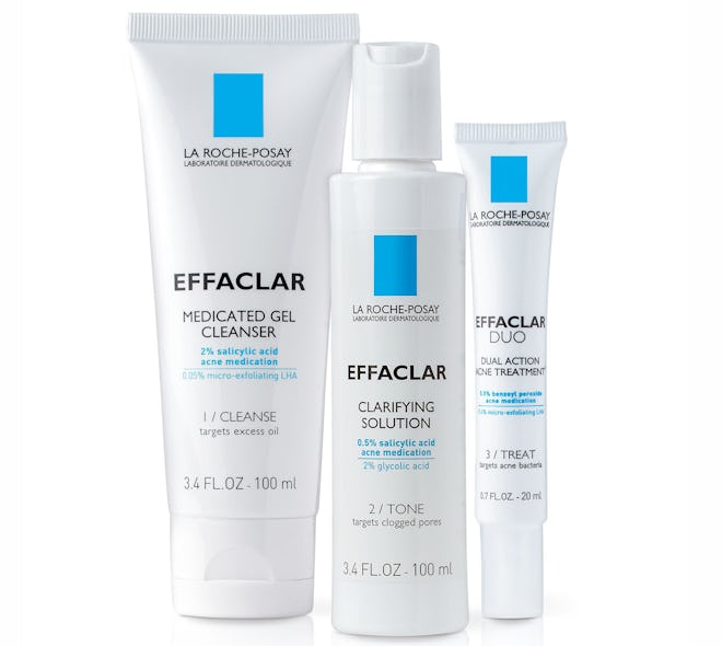 La Roche-Posay Effaclar Dermatological Acne Treatment 3-Step System