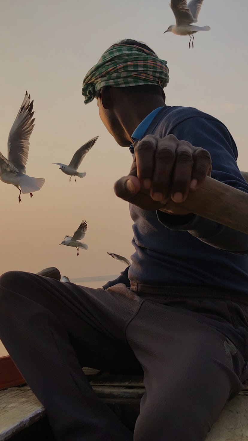 1st place: "Free from the Past" in Varanasi, India — iPhone X