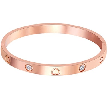 MVCOLEDY Rose Gold Plated Bangle