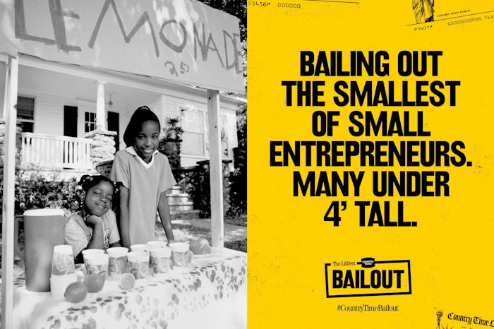 Country Time's Lemonade Stand relief fund will provide bailout funds to kids who have missed out on ...