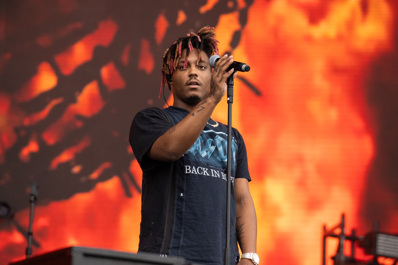 Juice WRLD performs on stage during Wireless Festival 2019 on July 06, 2019 in London, England.