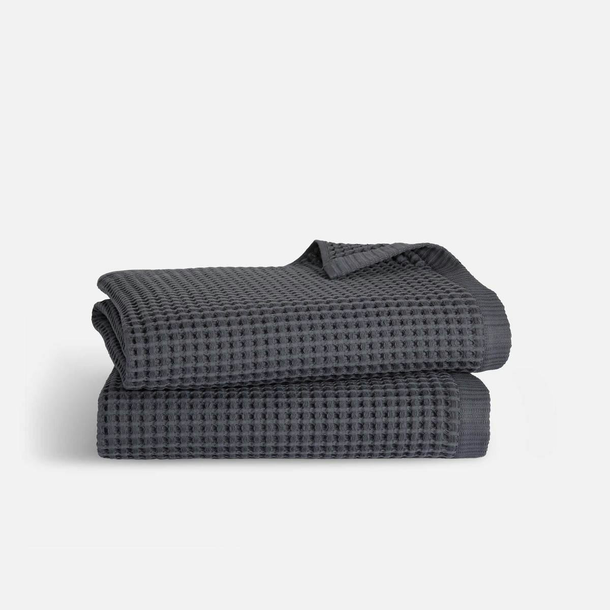 Brooklinen's New Waffle Robes & Towels Are Perfect For An AtHome Spa Day