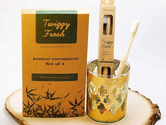 Twiggy Fresh Bamboo Toothbrush
