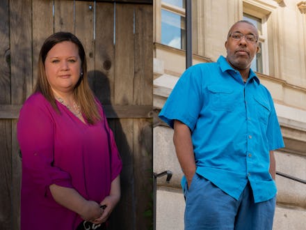 Tarra Simmons and Kevin Harris