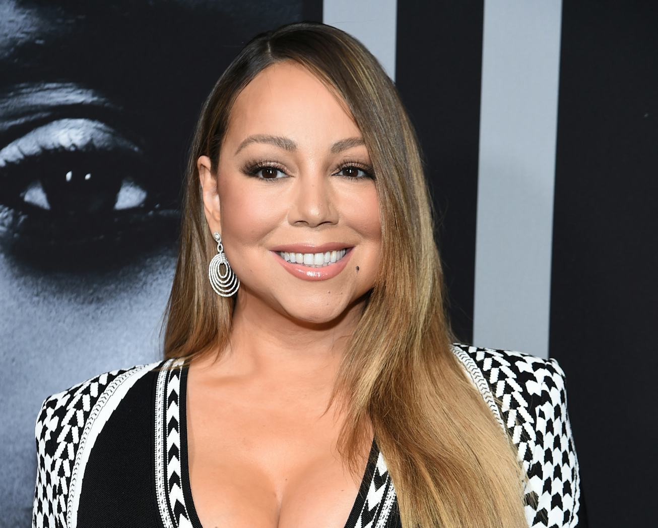Mariah Carey attends the premiere of Tyler Perry's "A Fall From Grace" at Metrograph on January 13, ...