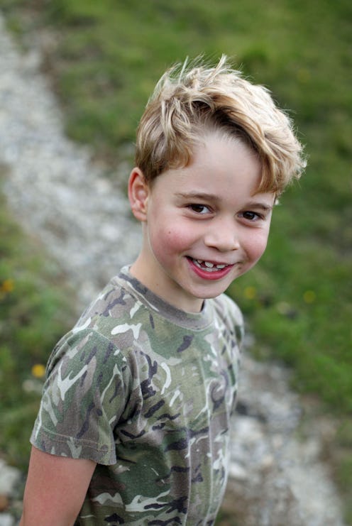 A new picture of Prince George to mark his 7th birthday.