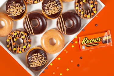 Here's how to vote for Krispy Kreme's permanent Reese's doughnut after they appear in store location...