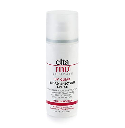 EltaMD UV Clear Facial Sunscreen Broad-Spectrum SPF 46 for Sensitive or Acne-Prone Skin