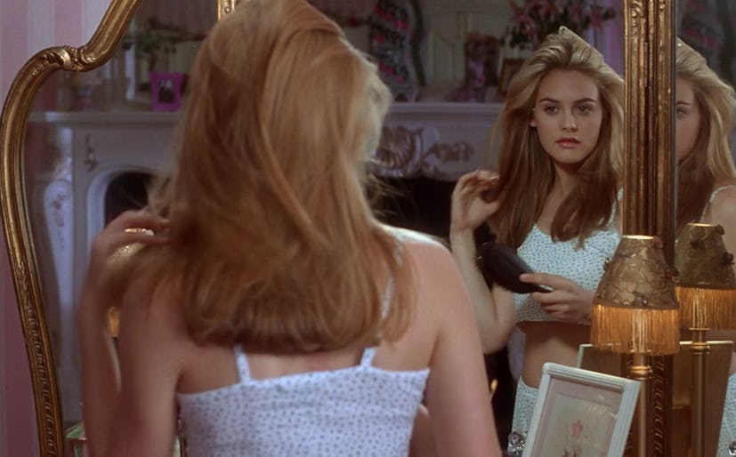 Cher's voluminous hair was an iconic beauty moment in the movie Clueless 