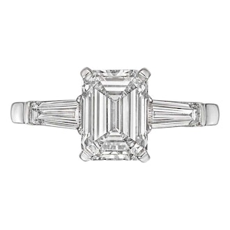 Betteridge 2.01 Carat Emerald-Cut Diamond Engagement Ring