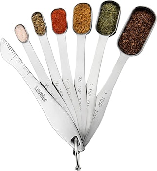 Spring Chef Heavy Duty Stainless Steel Metal Measuring Spoons