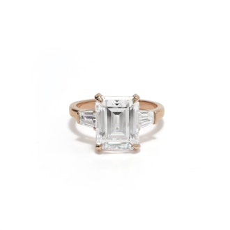 Grace Emerald Cut Engagement Ring
