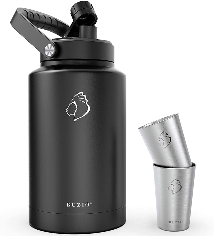 BUZIO Stainless Steel Water Bottle (1-Gallon)