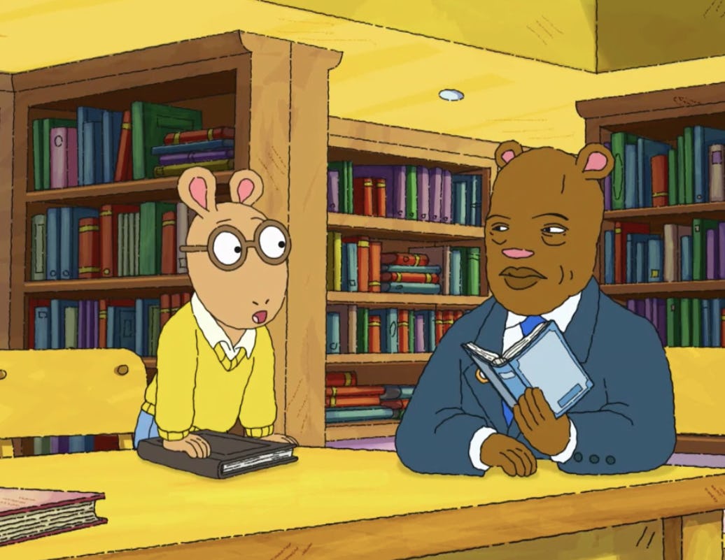 John Lewis had an amazing cameo on 'Arthur' all about civil disobedience.