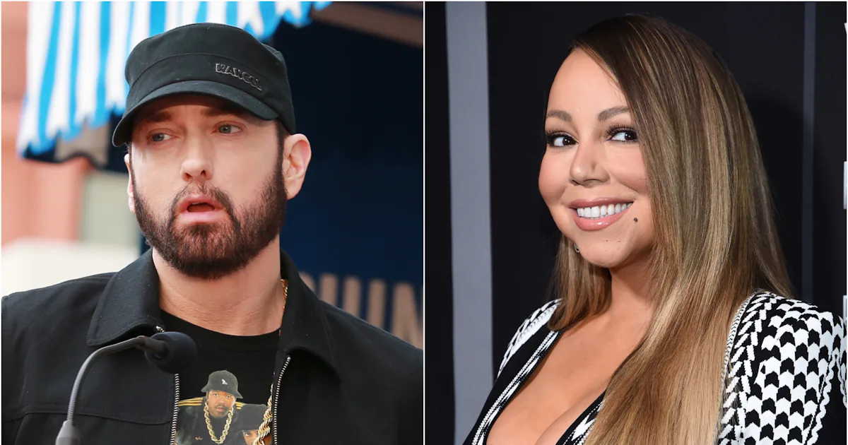 Eminem Is Stressed Mariah Carey S About To Out Him As A Terrible Lover