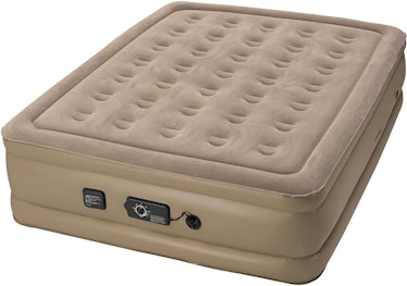 Insta-Bed Raised Air Mattress With Never Flat Pump, Queen-Size