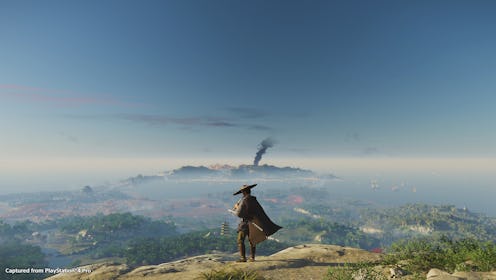 screenshot of ghost of tsushima game