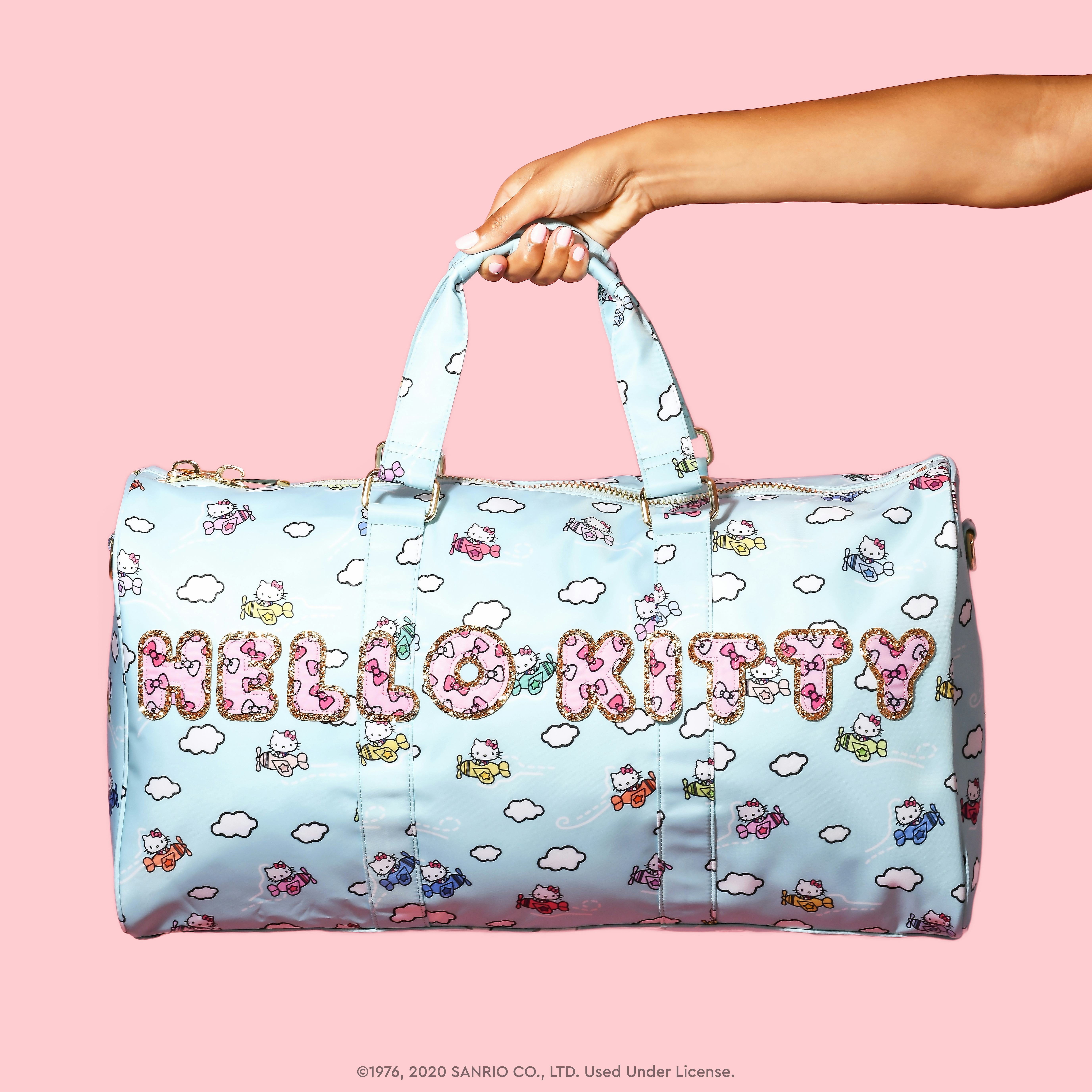 Hello Kitty X 2024 Stoney Clover Lane Holiday Sherpa Duffle Bag