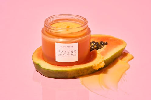 Glow Recipe's Papaya Sorbet Enzyme Cleansing Balm puts to use the many skin-loving enzymes of the fr...