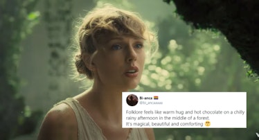 The Tweets About Taylor Swift's 'Folklore' All Say 1 Thing About The Album