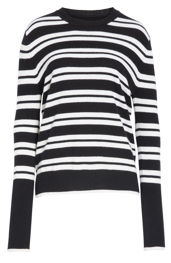 La Ligne Tripe Stripe Cashmere Sweater