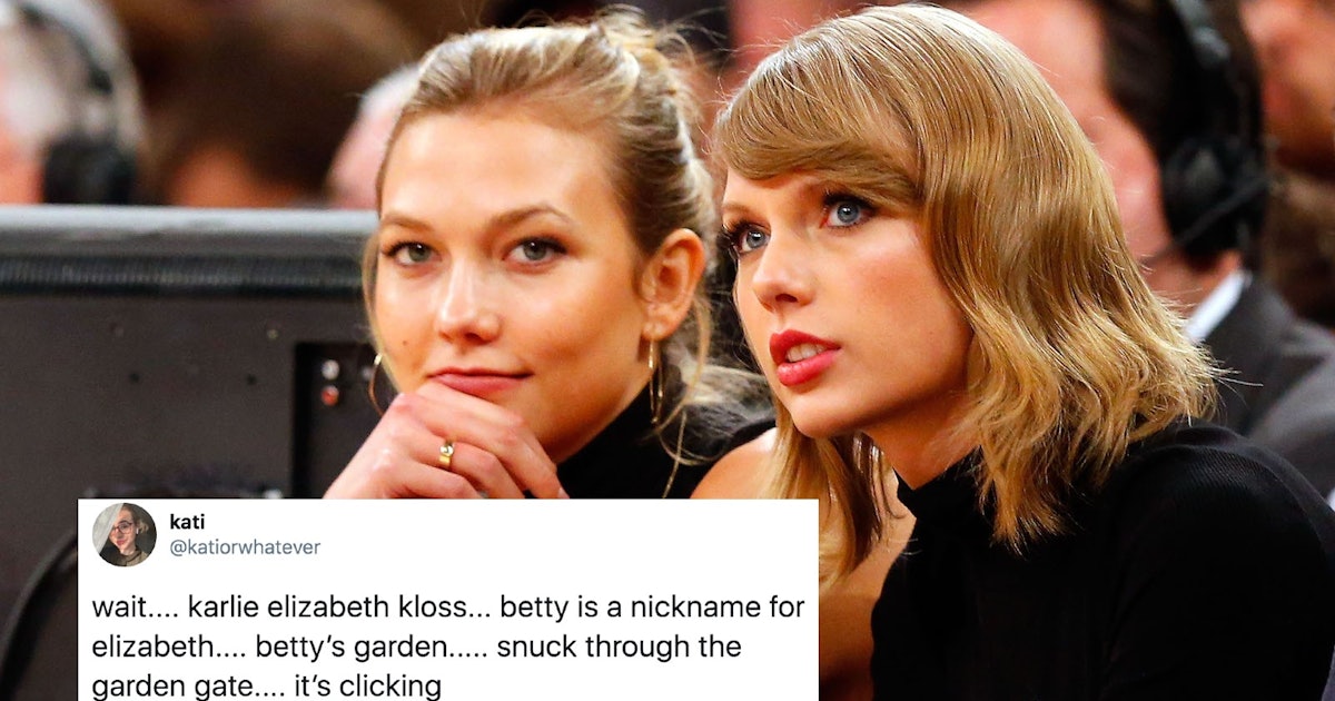 Is Taylor Swift S Betty About Karlie Kloss The New Song Is Fueling A Popular Theory