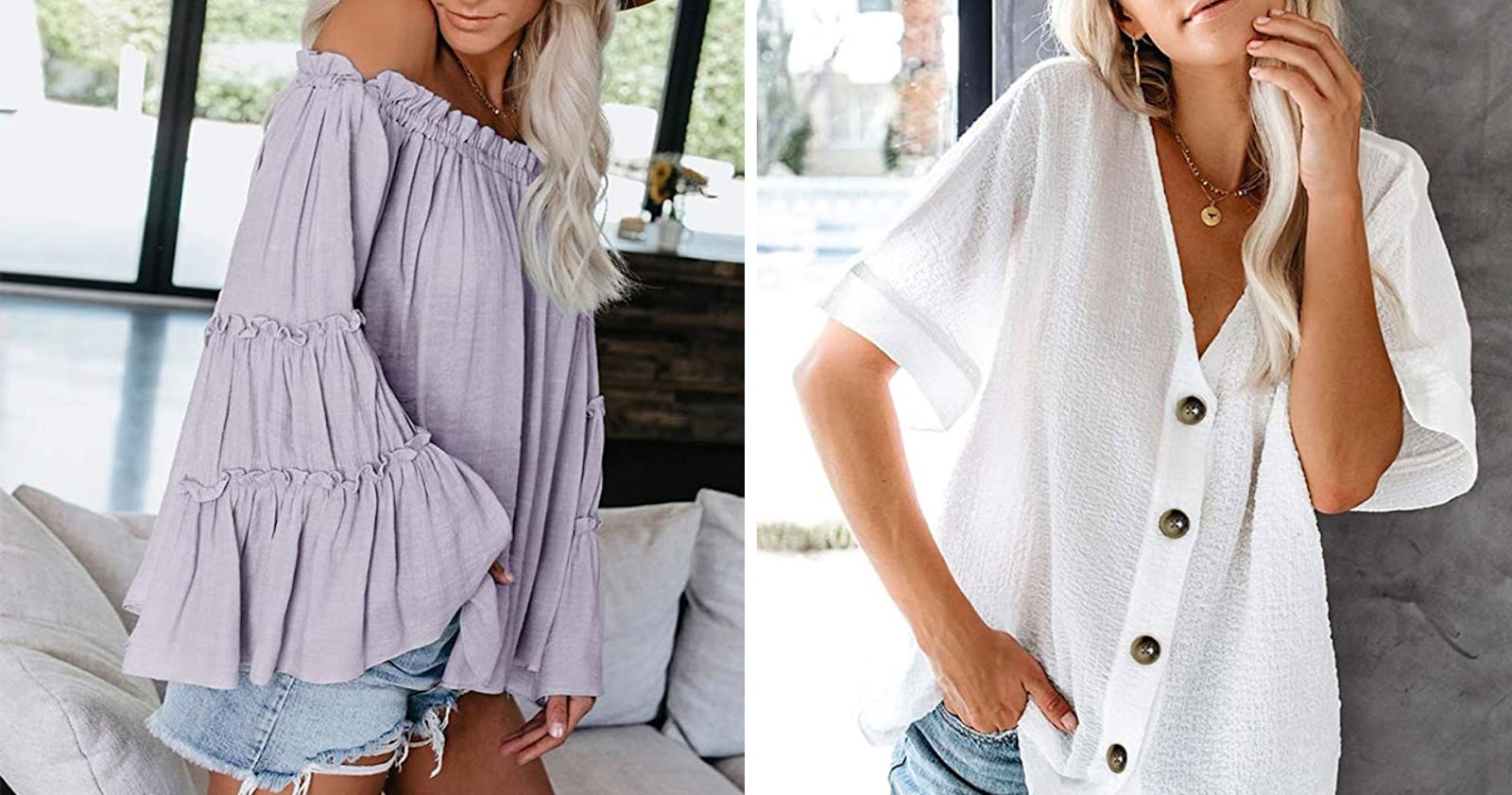 28 Comfortable Tops That Look Good On Everyone & Are All Under $30 On ...