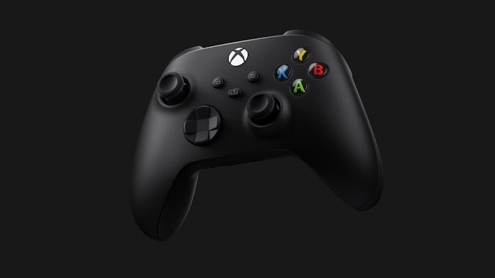 Xbox Series X black controller