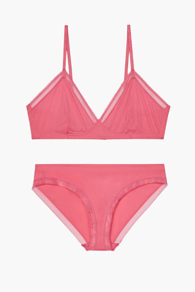 Savage x Fenty Unlined Microfiber Bralette and Bikini Set