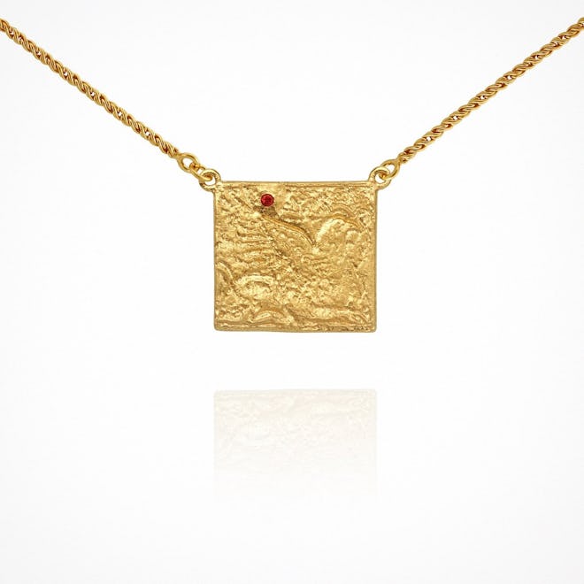 Phoenix Necklace Gold