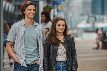 Joel Courtney as Lee Flynn and Joey King as Shelly 'Elle' Evans in 'The Kissing Booth 2'