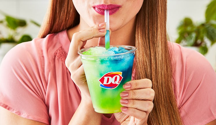 Dairy Queen's tie-dye video features a step-by-step tutorial