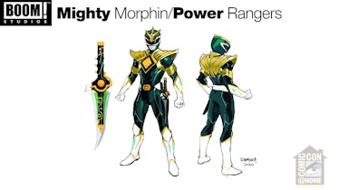 New Green Ranger Power Rangers BOOM! Studios