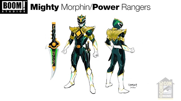 New Green Ranger Power Rangers BOOM! Studios