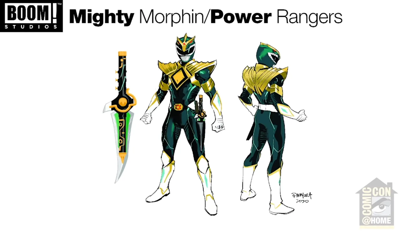 New Green Ranger in 'Power Rangers' comics has two hidden Easter eggs