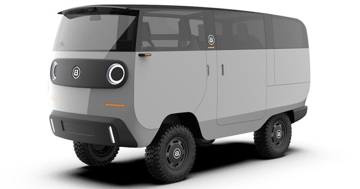 The eBussy is a modular electric vehicle with massive strength
