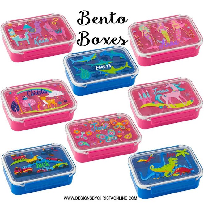 Personalized Bento Box, Designs By Christa