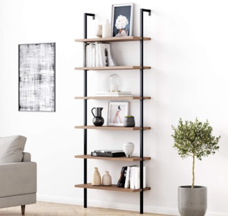 Nathan James Theo 6-Shelf Tall Bookcase