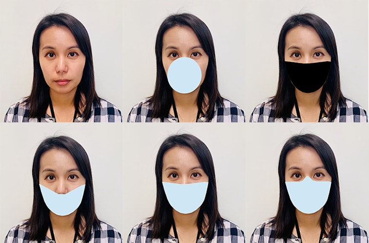Example images NIST used to test the accuracy of facial recognition algorithms.