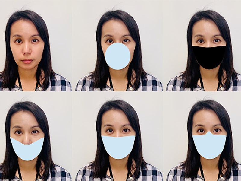 Example images NIST used to test the accuracy of facial recognition algorithms.