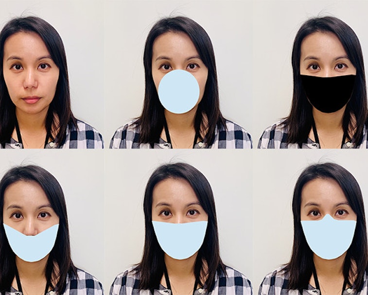 Example images NIST used to test the accuracy of facial recognition algorithms.