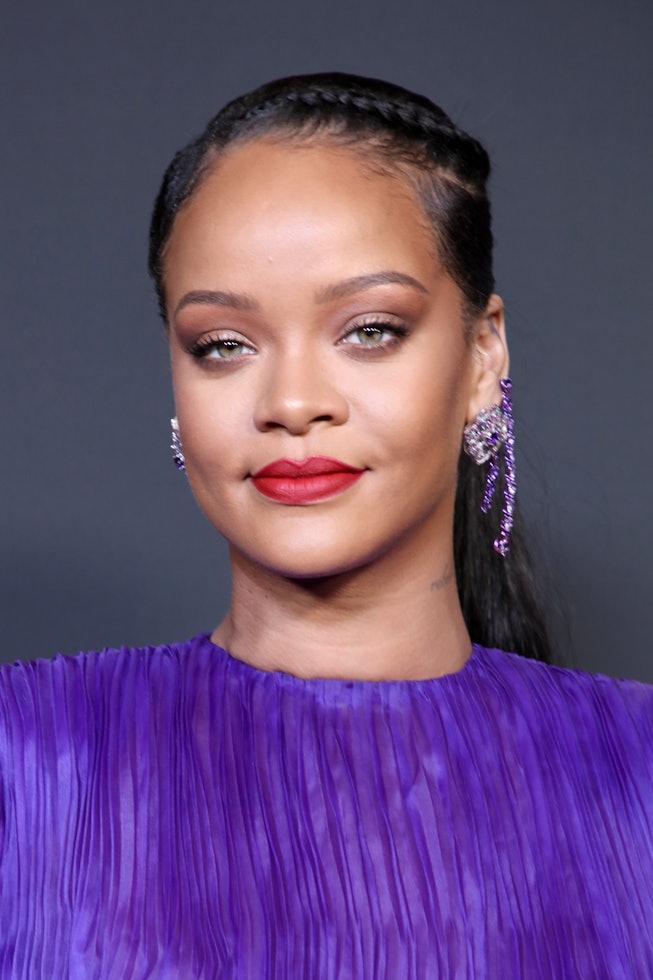 Rihanna poses with the President’s Award at the 51st NAACP Image Awards, Presented by BET, at Pasade...