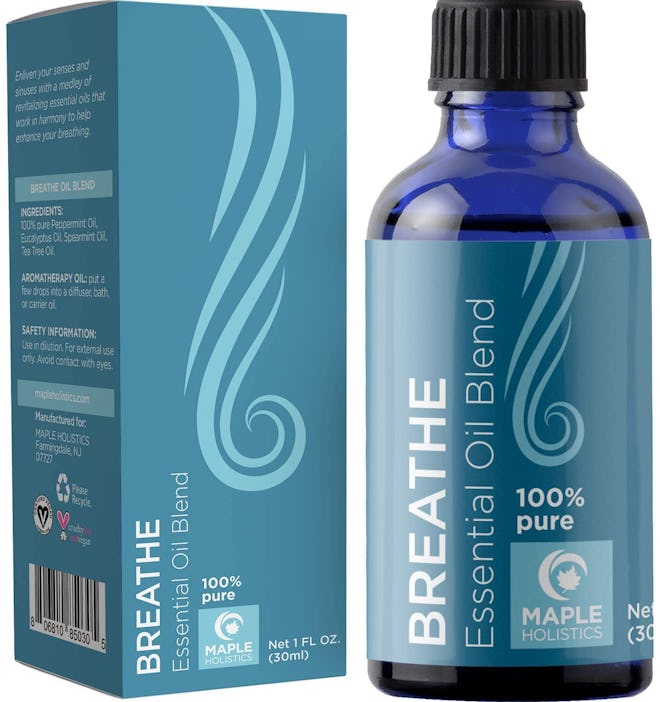 Maple Holistics Breathe Essential Oil Blend (1 Ounce)