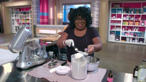 Cheryl Foat in Sugar Rush via the Netflix press site