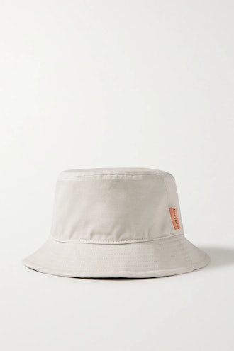 Cotton-Canvas Bucket Hat
