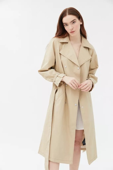 UO Margot Belted Trench Coat