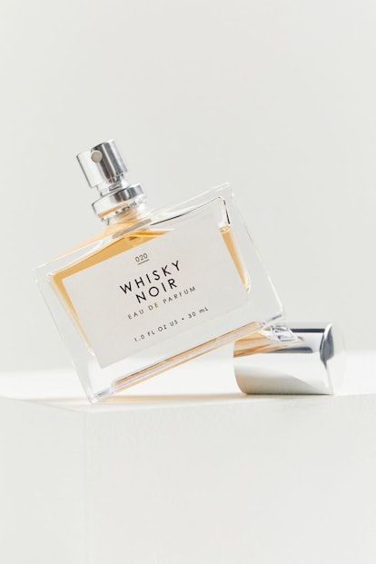 Urban Outfitters' Gourmand Whiskey Noir fragrance is an affordable fall fragrance staple