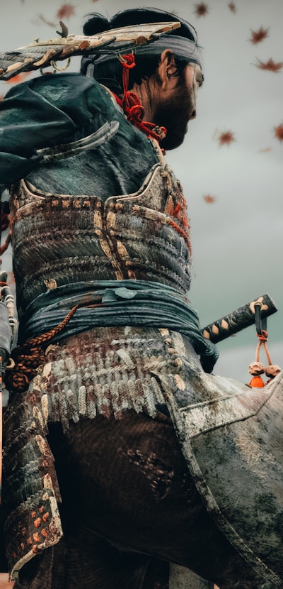 One of the five most powerful Ghost of Tsushima armor sets on Jin Sakai in Ghost of Tsushima